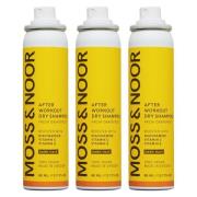 Moss & Noor After Workout Dry Shampoo Dark Hair Pocket Size 3x80