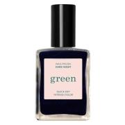 Manucurist Green Nail Polish Dark Night 15ml