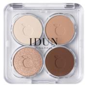 IDUN Minerals Mineral Eyeshadow Palette Nejlika 4g