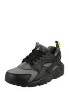 Nike Sportswear Sneakers 'HUARACHE RUN GS'  mørkegrå / neongrøn / sort
