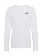 Nike Sportswear Bluser & t-shirts 'Club'  sort / hvid