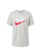 Nike Sportswear Bluser & t-shirts 'FUTURA 2'  grå-meleret / orangerød ...