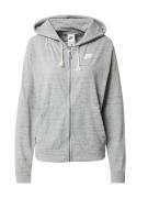 Nike Sportswear Sweatjakke  grå-meleret / hvid
