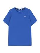 NIKE Funktionsskjorte 'MILER'  royalblå / lysegrå