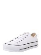 CONVERSE Sneaker low 'CHUCK TAYLOR ALL STAR LIFT OX LEATHER'  hvid