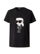 Karl Lagerfeld Shirts 'Ikonik 2.0'  sort / hvid