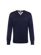 TOMMY HILFIGER Pullover  navy / offwhite
