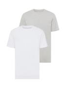 WRANGLER Bluser & t-shirts  grå-meleret / hvid