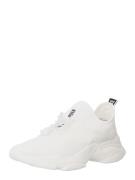 STEVE MADDEN Sneaker low 'Match'  sort / hvid