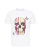 EINSTEIN & NEWTON Bluser & t-shirts 'Arrow'  blandingsfarvet / hvid
