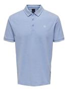 Only & Sons Bluser & t-shirts 'Fletcher'  lyseblå / hvid