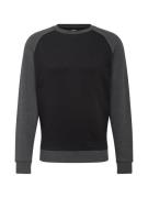 Urban Classics Sweatshirt  mørkegrå / sort