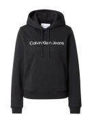 Calvin Klein Jeans Sweatshirt  sort / hvid