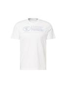 TOM TAILOR Bluser & t-shirts  røgblå / hvid
