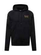 EA7 Emporio Armani Sweatshirt  gylden gul / sort