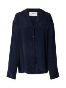 ABOUT YOU x Marie von Behrens Bluse 'Lilia'  navy