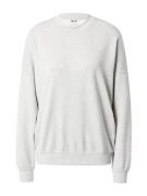 aim'n Sportsweatshirt 'Comfy'  grå / hvid