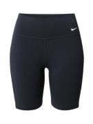 NIKE Sportsbukser 'ONE'  sort / hvid