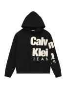 Calvin Klein Jeans Sweatshirt  creme / sort