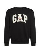 GAP Sweatshirt  sort / hvid