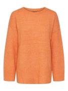 PIECES Pullover 'NANCY'  orange