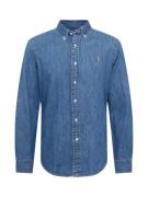 Polo Ralph Lauren Skjorte  blue denim / lysebrun / hvid
