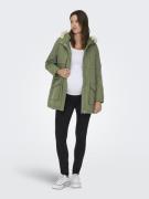 Only Maternity Vinterparka 'LUCIA'  oliven