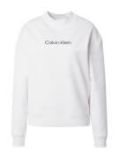 Calvin Klein Sweatshirt 'Hero'  sort / offwhite