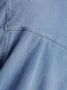 Bershka Overgangsjakke  blue denim / sort