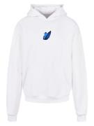 MT Upscale Sweatshirt 'Le Papillon'  azur / pueblo / sort / hvid