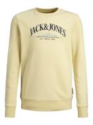 Jack & Jones Junior Sweatshirt  gul / sort