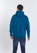 DENIM CULTURE Sweatshirt 'SAORO'  cyanblå / petroleum