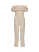 Chi Chi London Jumpsuit  creme