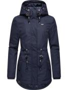 Ragwear Vinterparka 'Monadis'  navy / brun / sort / hvid