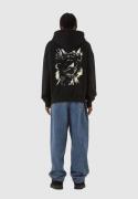 MJ Gonzales Sweatshirt 'Jesus'  sort / hvid