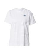 SAINT TROPEZ Shirts 'Lathasz'  camel / lyseblå / hvid