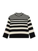 Vero Moda Girl Pullover 'HERMOSA'  sort / hvid