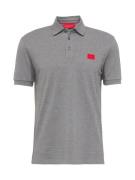 HUGO Bluser & t-shirts 'Dereso232'  grå-meleret / rød / sort