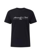 Abercrombie & Fitch Bluser & t-shirts  grå / sort / hvid
