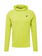 4F Sportsweatshirt  lemon / sort