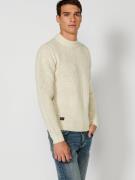 KOROSHI Pullover 'Punto'  creme