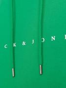 JACK & JONES Sweatshirt 'Star'  grøn / offwhite