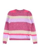 KIDS ONLY Pullover 'ELAINE'  beige / orkidee / lyselilla / pink