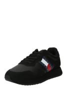 Tommy Jeans Sneaker low 'Essential'  mørkeblå / lys rød / sort / hvid