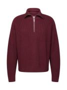 WEEKDAY Pullover 'Harry'  bordeaux