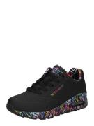 SKECHERS Sneaker low 'Loving Love'  blå / gul / pink / sort