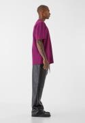 9N1M SENSE Bluser & t-shirts 'Blank'  aubergine