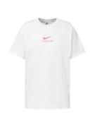 Nike Sportswear Bluser & t-shirts  orange / hvid