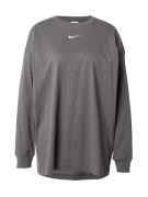Nike Sportswear Shirts  grå / hvid