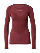 Hummel Funktionsbluse  lyserød / merlot